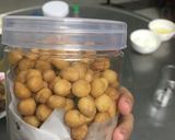 Hình bước làm 3 của món Đậu phộng da cá nước cốt dừa