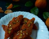 কমলা বরফি (orange barfi recipe in Bengali) রেসিপির ধাপ 6 ছবি