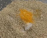A picture of step 1 of Sesame seeds mouth freshner.