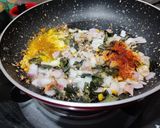 A picture of step 1 of Masala dosa.