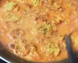 A picture of step 8 of Lauki Masala Kofta Curry.