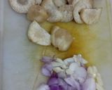Foto langkah ke 2 dari resep Spaghetti Jamur Merang Mozarella.