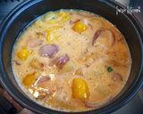 A picture of step 8 of Frittatas in Chimichurri sauce.
