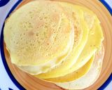 Foto del passaggio 4 della ricetta Pancakes salati alla curcuma