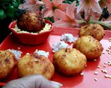 A picture of step 2 of Muga Manda / Moong Manda.