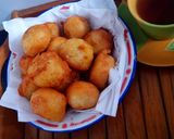 Foto langkah ke 5 dari resep Tape Goreng/ Rondo Royal Isi Gula Aren.