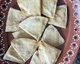 Foto del paso 4 de la receta: Chilaquiles rojos rellenos en freidora de aire