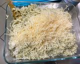 Une image de l'étape 3 de Riz gratiné au pesto, emmental et parmesan.