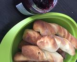 Citromos fánk egy kis csavarral sütőben sütve recept fázis 3 fotója