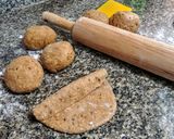 Foto del paso 2 de la receta: PAN LARGUITO🥖Integral con Panela (papelón) Orgánica...!😋