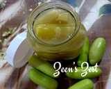 A picture of step 4 of Pickled Snacking Cucumbers.