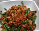 Foto langkah ke 4 dari resep Sambal kacang panjang teri medan.