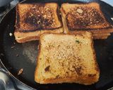 A picture of step 5 of Garlic Brown Bread with peri peri masala Dominos style sticks.