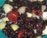 Foto del paso 1 de la receta: Hamburguesitas de porotos negros (opcional. vegana)