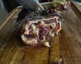 Foto del paso 3 de la receta: Entraña rellena a la parrilla 🥩🥓