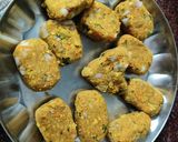 A picture of step 3 of Soya oats lollipops.