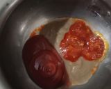 A picture of step 3 of Schezwan paneer crispy.
