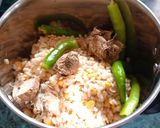 A picture of step 1 of Dahi Vada.
