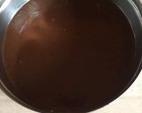 A picture of step 8 of Wheat flour chocolate cake.