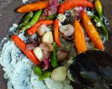 Foto langkah ke 3 dari resep Nasi Cobek.