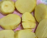 Foto langkah ke 3 dari resep Kentang Akordion.