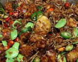 Foto langkah ke 4 dari resep Orek Tempe Teri Petai.