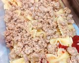 Húsos paradicsomos farfalle recept fázis 5 fotója