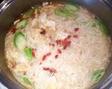 【愛在家裡麵x好勁道】麻油絲瓜蛋細麵的食譜步驟7照片