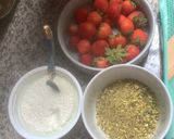 Une image de l'étape 2 de 🍃Aumônière fraises 🍓 pistaches 🌿.