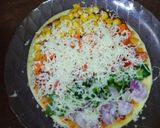 A picture of step 5 of Multicolor pizza.