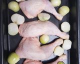 Une image de l'étape 3 de Cuisses de poulet au four.