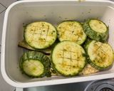 Une image de l'étape 6 de Aubergines chinoises et courgette ronde marinées grillées.