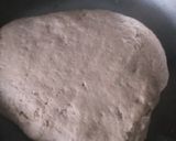 A picture of step 2 of Atta Square Chapo# ThemeChallenge #Coconut Chapati Contest.
