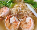 รูปขั้นตอนการทำที่ 4 ของ ข้าวต้มกุ้งหมึก_ฉบับง่ายๆ / Seafoods porridge 🥣