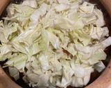 Gambar langkah 4 resipi Sayur kubis masak air.
