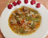 Foto del paso 6 de la receta: Arroz meloso con pavo y verduras con sabor Cookpad