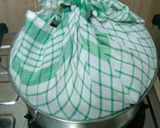 Foto langkah ke 6 dari resep Bolu Kukus Pandan Keju Lezat & Ekonomis.