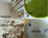 Foto langkah ke 1 dari resep [menu diet] Spinach oat cake AKA bolu kukus bayam oatmeal.