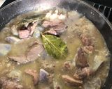 Foto langkah ke 3 dari resep 12. Semur Ati Ayam Kentang Ungu.