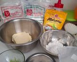 Foto langkah ke 1 dari resep Matcha Mochi Cheesecake.
