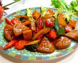 Hình bước làm 13 của món Mì xào giòn chay