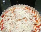 Foto langkah ke 6 dari resep Pizza Empuk anti gagal tanpa di ulen lama.