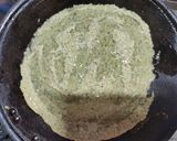 A picture of step 4 of Protein rich chilla.