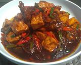 Foto langkah ke 8 dari resep Ayam Kecap Tahu.