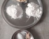 A picture of step 1 of Palak Patta Chaat.