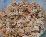 Foto del paso 2 de la receta: Pollo desmenuzado con jardinera