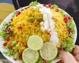 कांदा बटाटा पोहा मुंबई स्ट्रीट स्टाइल (Kanda batata poha mumbai street style recipe in hindi) रेसिपी चरण 6 फोटो