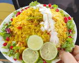 कांदा बटाटा पोहा मुंबई स्ट्रीट स्टाइल (Kanda batata poha mumbai street style recipe in hindi) रेसिपी चरण 6 फोटो