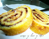 Foto del paso 8 de la receta: Pastel de naranja y chocolate
