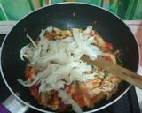 Foto langkah ke 4 dari resep Ayam suir tumis jamur tempe kemangi pedas.